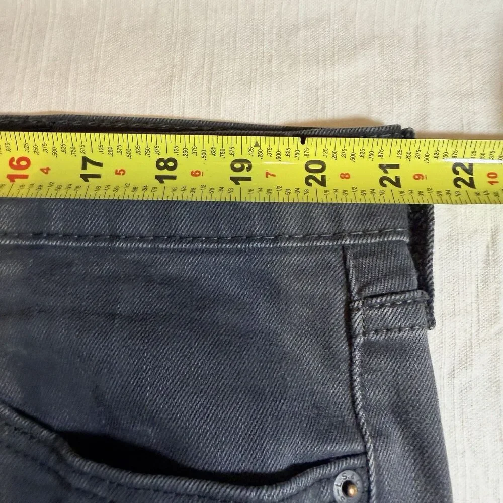 Levi's 541 Athletic Taper Jeans Mens 40x34 Gray Denim  SPOTS Red Tab